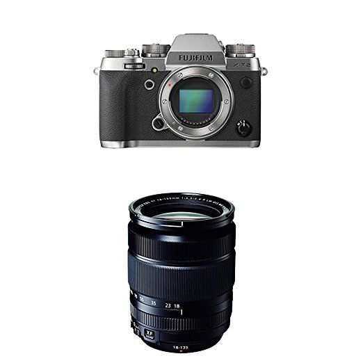 FUJIFILM X-T2 Body, Graphite silver ( 62309263 ) + Objectif Fujifilm Fujinon XF 18-135mm