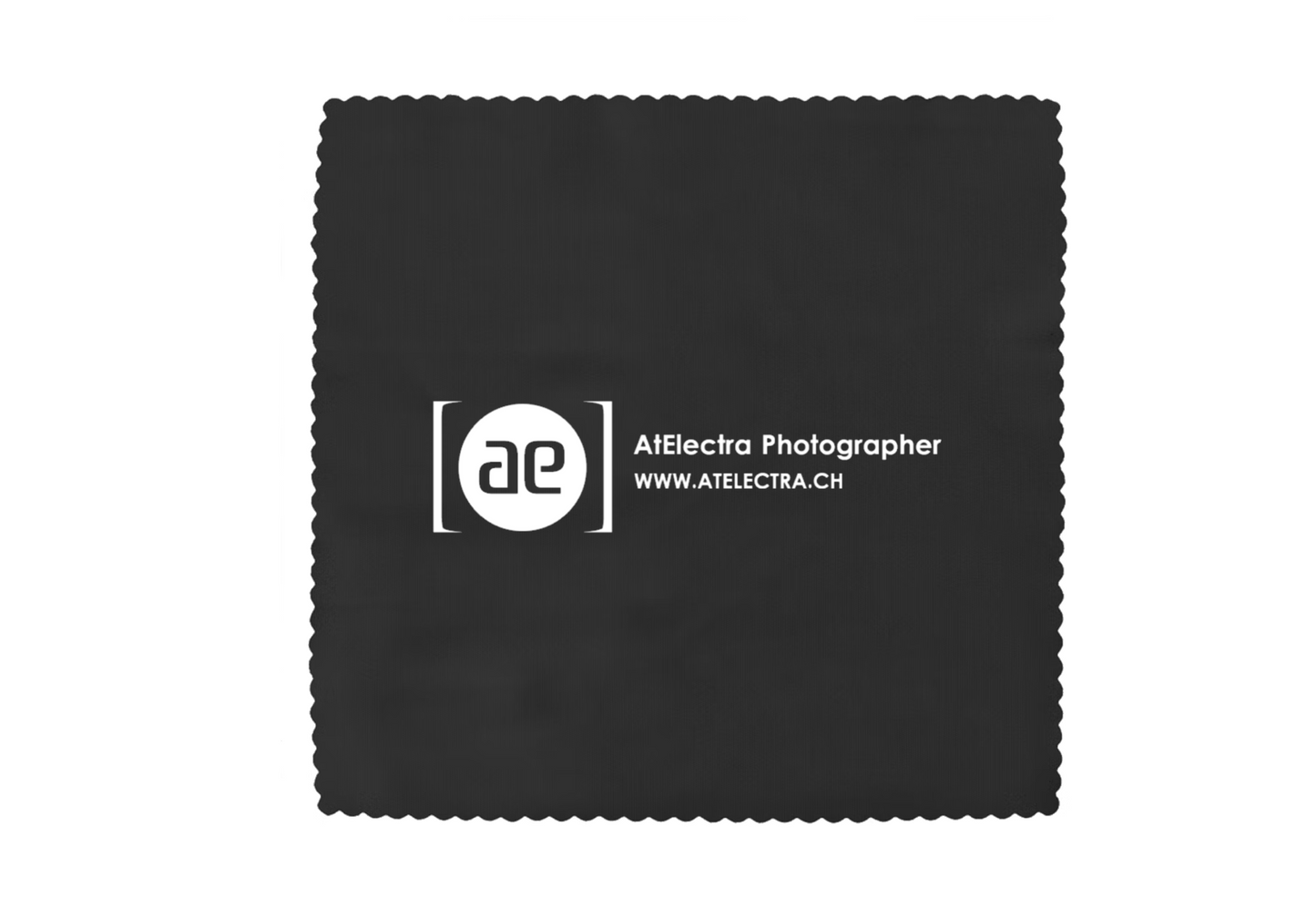 AE005 Chiffon de nettoyage en microfibres avec étui noir