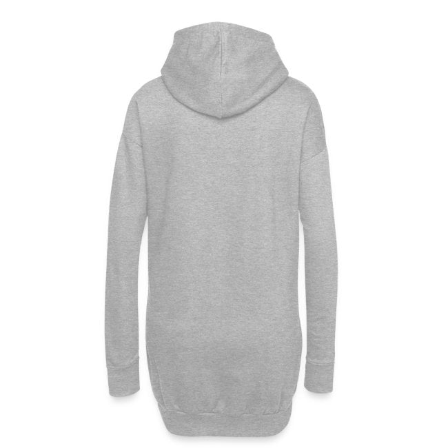 AE011 Women's long hooded sweatshirt Grey